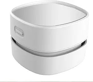 Mini Portable Glitter Vacuum, Desktop Vacuum - WHITE