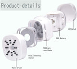 Mini Portable Glitter Vacuum, Desktop Vacuum - WHITE