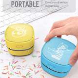 Mini Portable Glitter Vacuum, Desktop Vacuum - WHITE