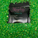 Peridot AB Transparent Jelly Resin Round Flat Back Loose Rhinestones