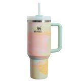 *LIMITED EDITION* Stanley 40 oz. Quencher H2.0 FlowState Tumbler - WARM SERENE BRUSHSTROKES