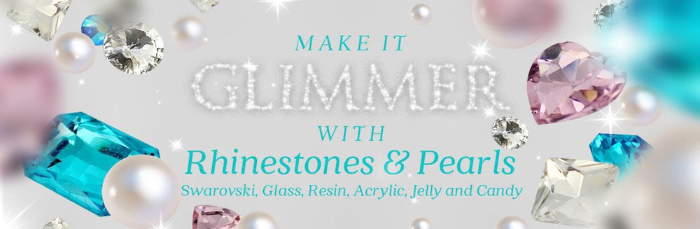 Glimmer with Rhinestones & Pearls