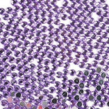 Light Amethyst Resin Round Flat Back Loose Rhinestones