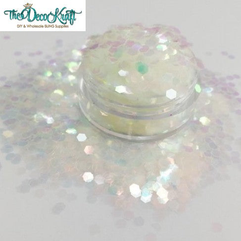 Opulence Mixed Chunky Glitter, Polyester Glitter for Tumblers Nail Art Bling Shoes - 1oz/30g