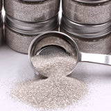 Platinum Extra Fine Glitter, Shiny Metallic Glitter, Polyester Glitter - 1oz/30g