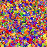 2-6mm Mixed Rainbow Jelly Round Flat Back Loose Rhinestones #38 - 5000pcs