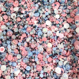2-10mm Mixed Pearls and Rhinestones Resin Round Flat Back Loose Pearls #4 - 2000pcs