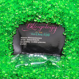 Green Transparent Jelly Resin Round Flat Back Loose Rhinestones