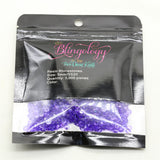Purple Transparent Jelly Resin Round Flat Back Loose Rhinestones