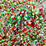 2-6mm Mixed HOLIDAY 2021 Round Flat Back Loose Rhinestones #47 - 5000pcs