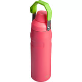 *LIMITED EDITION* Stanley 24 oz. Aerolight Ice Flow Bottle with Fast Flow Lid Tumbler - HEAT WAVE HIBISCUS