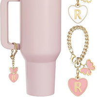 NEW Stanley Chain Heart/Butterfly Bracelet - R (Pink)