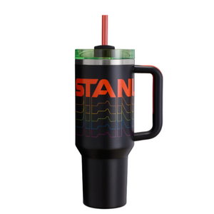 *LIMITED EDITION* Stanley 40 oz. Quencher H2.0 FlowState Tumbler - BLACK REVERB