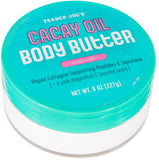 NEW Trader Joe’s Cacay Oil Body Butter made with Vegan Collagen Supporting Peptides & Squalane 8 oz *SEALED*