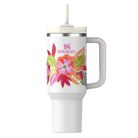 *LIMITED EDITION* Stanley 40 oz. Quencher H2.0 FlowState Tumbler Mother's Day Collection - FROST TROPIC