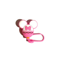 NEW Stanley Straw Topper - Pink/White Mouse Head