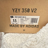 NIB Adidas Yeezy Boost 350 V2 Lace Up Mens Grey Sneakers Shoes ID4811 Size 11