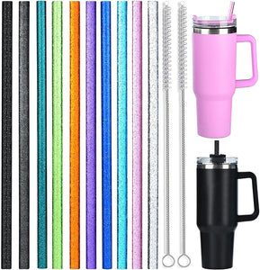 NEW Stanley 12" Glitter Straws - Pick Your Color