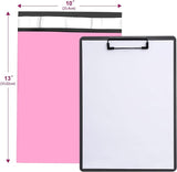 10x13 Poly Mailers, Self Sealing Mailing Envelopes, Multipurpose Bags - 100pcs - Pink