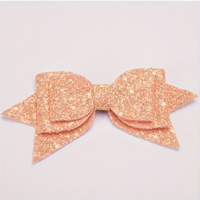 NEW Stanley Straw Topper - Light Orange Glitter Bow