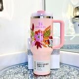 *LIMITED EDITION* Stanley 40 oz. Quencher H2.0 FlowState Tumbler Mother's Day Collection - SORBET TROPIC