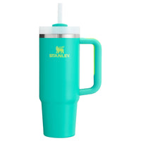 *LIMITED EDITION* Stanley 30 oz. Quencher H2.0 FlowState Tumbler - HEAT WAVE TROPICAL TEAL