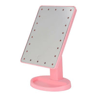 WCE - LED Makeup Mirror, 22 Light LED Mirror with Stand, Portable, Free Standing
