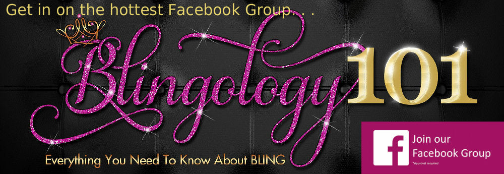 Exclusively from TheDecoKraft, Blingology101 is a popular Facebook group specifically  for those interested in DIY Rhinestone Art. 
