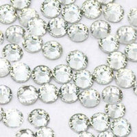 WCE -  4mm Clear Resin Round Flat Back Loose Rhinestones 10k pcs