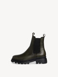 Good American Chelsea Pull On Leather Black Boots Size 11