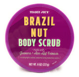 Trader Joe’s Brazil Nut Body Scrub made with Guarana & Aloe 8oz *SEALED* NEW