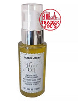 Trader Joe’s Hair Oil Smooths Frizz Protect From Heat 1oz NEW