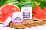 Trader Joes Watermelon Overnight Face Mask Fruit Squalane 2 oz/57g Glass Jar NIB