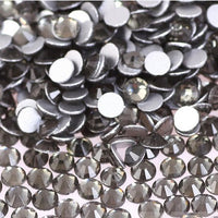 Grey Crystal Glass Rhinestones - SS30, 288 Pieces - 6mm Flatback, Round, Loose Bling - TheDecoKraft - 1