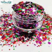 Chunky13 Mixed Chunky Glitter, Polyester Glitter for Tumblers Nail Art Bling Shoes - 1oz/30g