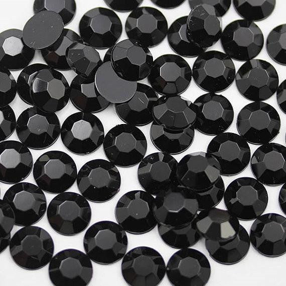 Black Rhinestones Stock Photo - Download Image Now - Black Color, Costume  Jewelry, Rhinestone - iStock