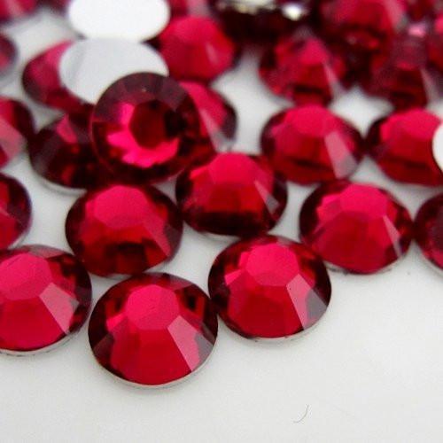 2-6mm Mixed Rose Resin Round Flat Back Loose Rhinestones  - 5000pcs