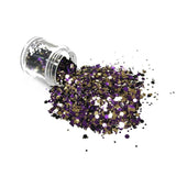 Lakers Chunky Polyester Mixed  Glitter for Tumblers Nail Art Bling Shoes - 1oz/30g