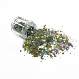 Kabo Chunky Polyester Mixed  Glitter for Tumblers Nail Art Bling Shoes - 1oz/30g
