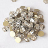 A1 Crystal Clear Glass Round Flat Back Loose Rhinestones - 288-14,400pcs