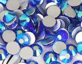 Dark Blue AB Crystal Glass Rhinestones - SS16, 1440 pieces - 4mm Flatback, Round, Loose Bling - TheDecoKraft - 1