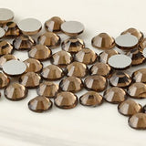 Dark Coffee Crystal Glass Rhinestones - SS20, 1440 pieces - 5mm Flatback, Round, Loose Bling - TheDecoKraft - 1