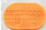 Music Note Acrylic Embossing Rolling Pin Craft Tool (TDKFC1017) - TheDecoKraft - 2