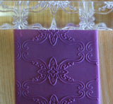 Floral Print Design Acrylic Embossing Rolling Pin Craft Tool (TDKFC1032) - TheDecoKraft