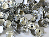 Swarovski Crystal Clear Rhinestones - SS34, 288 pieces - 7mm Flatback, Round, Loose Bling - TheDecoKraft - 2