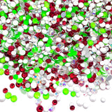 SS6-SS20/2-5mm Holiday 2021 Glass Round Flat Back Rhinestones Mixed Set #26 - 1000pcs