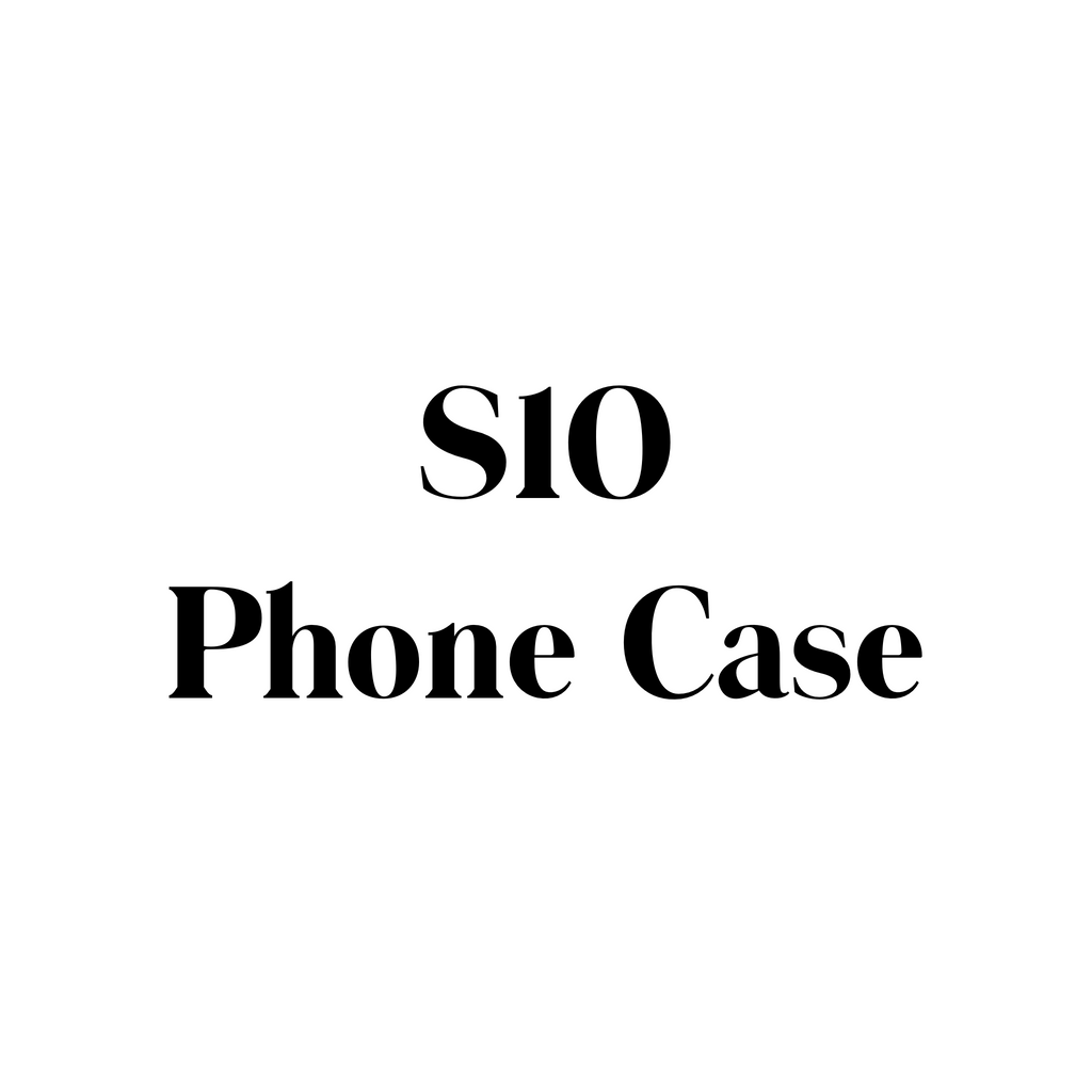 Samsung Galaxy S10 Phone Case, Clear Hard Plastic Phone Case