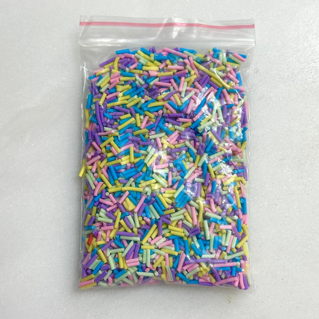 Live - Polymer Clay Sprinkles - Purple, Pink, Yellow, Blue, Etc