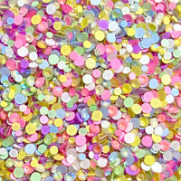 SS6-SS20/2-5mm Easter 2023 Glass Luminescent Round Flat Back Rhinestones Mixed Set #27 - 1000pcs