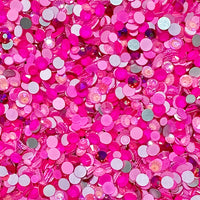 SS6-SS20/2-5mm Pink Me Pretty Glass Pastel Round Flat Back Rhinestones Mixed Set #29 - 1000pcs